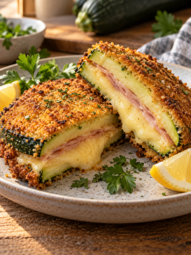 Zucchini-Cordon Bleu