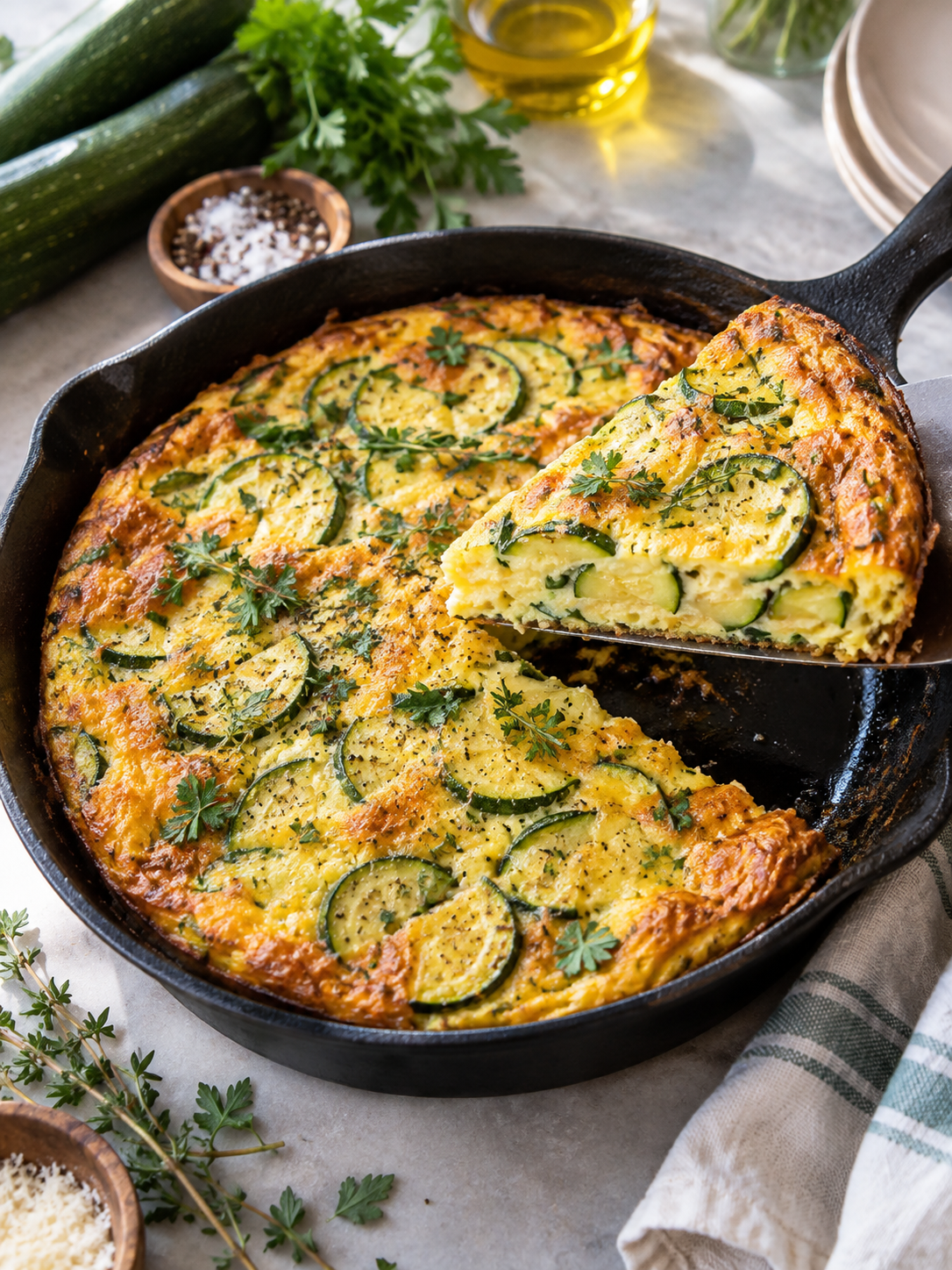 Zucchini-Frittata