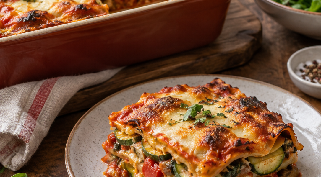 Gemüse-Lasagne (à la Simon)