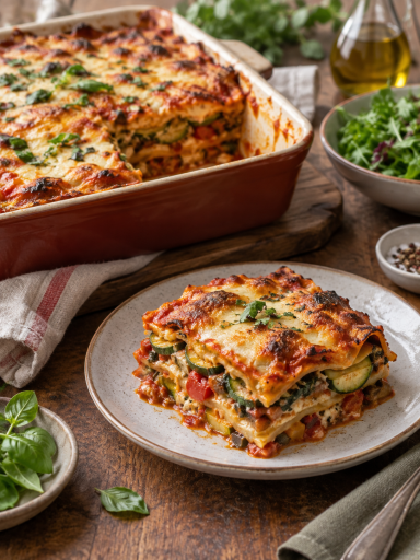 Gemüse-Lasagne (à la Simon)