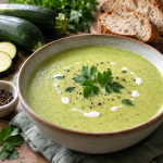 Kartoffelcremesuppe mit Majoran