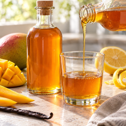 Mangosirup – selbst generiertes Rezeptfoto