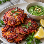 Griechische Kartoffelpfanne mit Paprika
